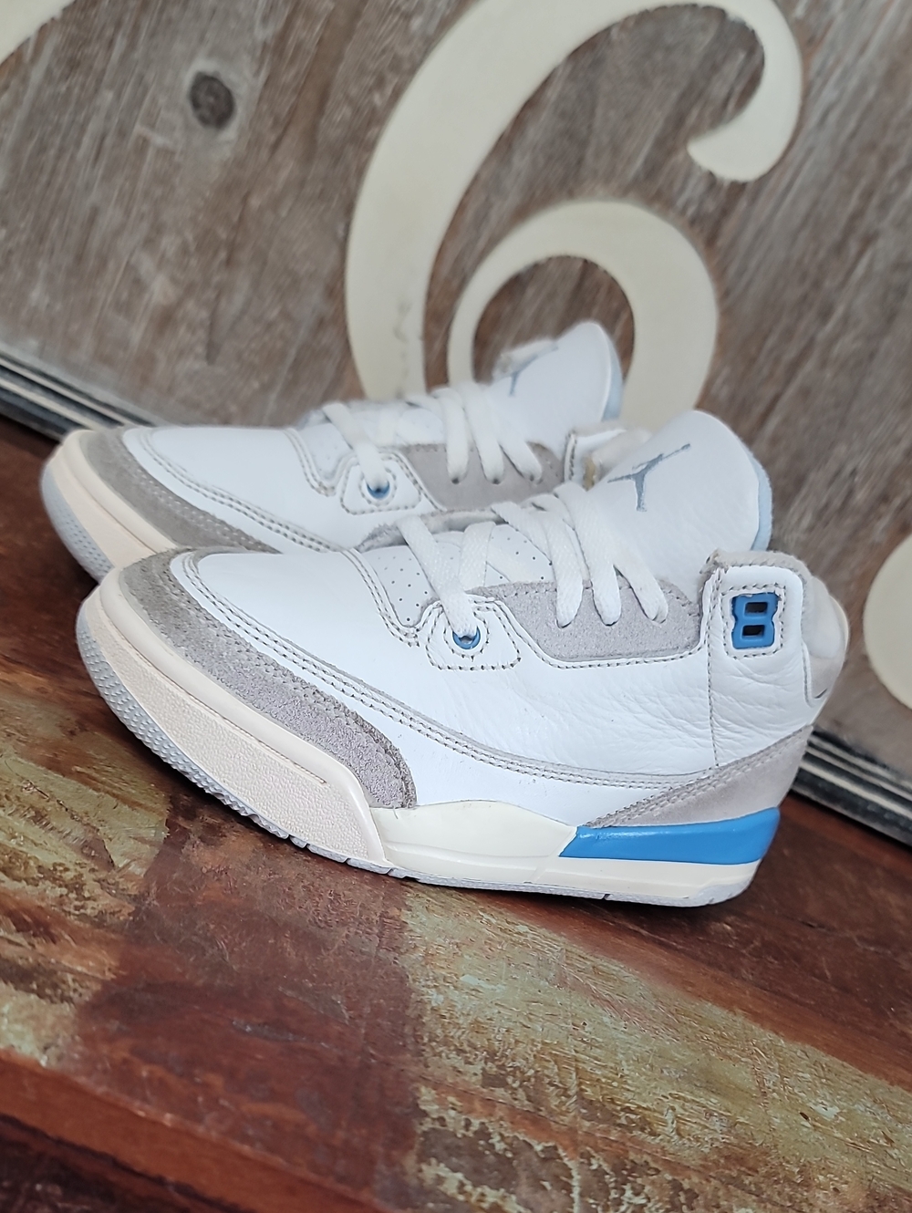Nike Air Jordan 3 Retro 'Lucky Shorts'  12C Good Condition, Fast Shipping